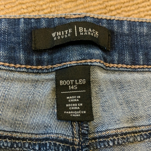 WHBM Jeans Boot Leg 14S - Picture 2 of 6